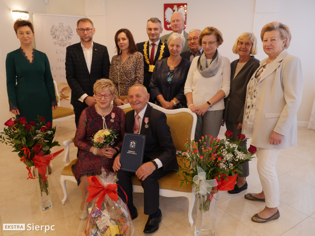 Złote gody państwa Piotrowskich