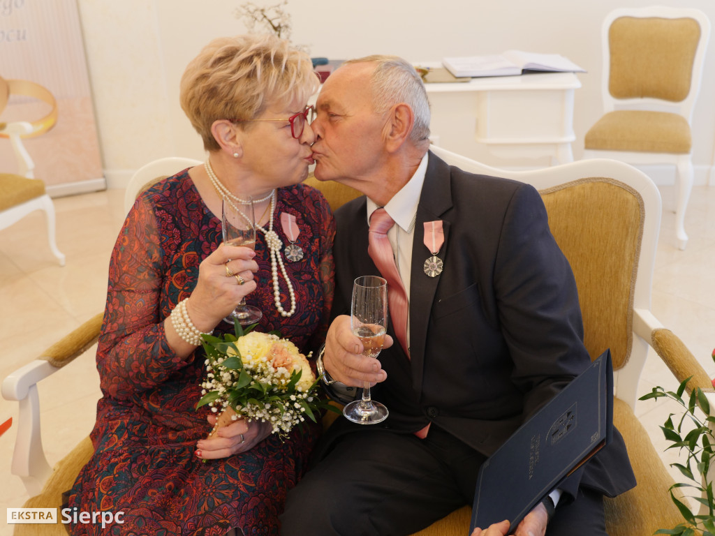 Złote gody państwa Piotrowskich