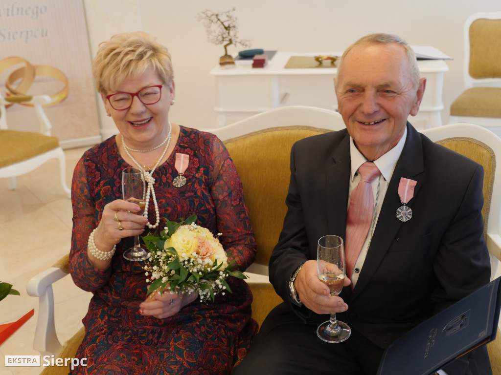 Złote gody państwa Piotrowskich