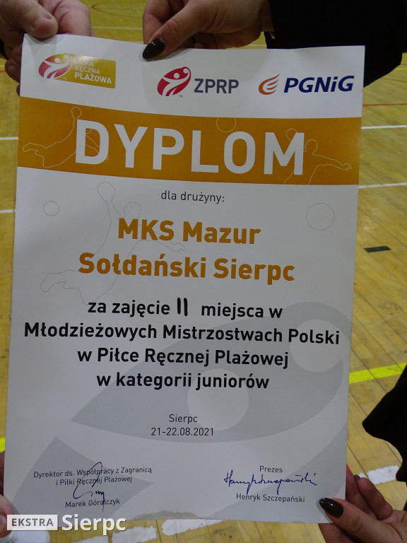 MKS Mazur Sierpc - KPR Elbląg