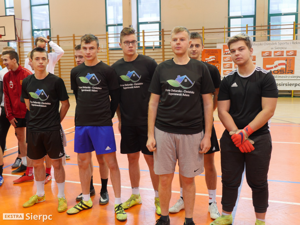 Halowy Turniej Piłki Nożnej w Sierpcu