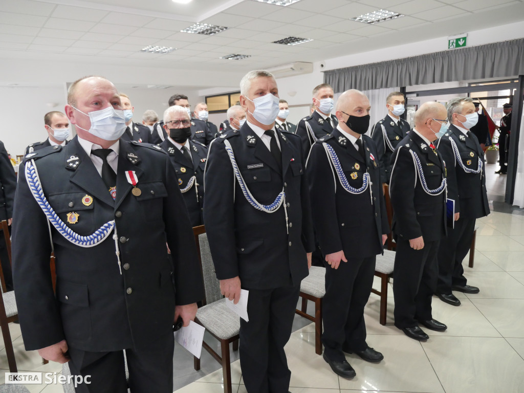 Zjazd oddziału powiatowego ZOSP RP w Sierpcu