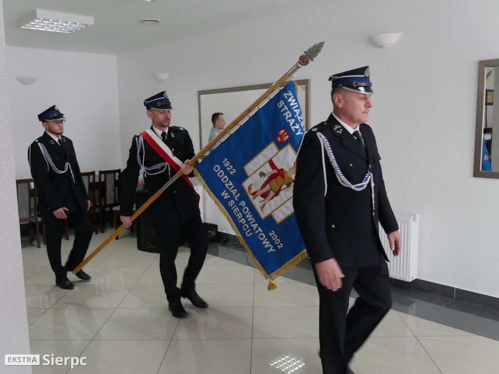 Zjazd oddziału powiatowego ZOSP RP w Sierpcu