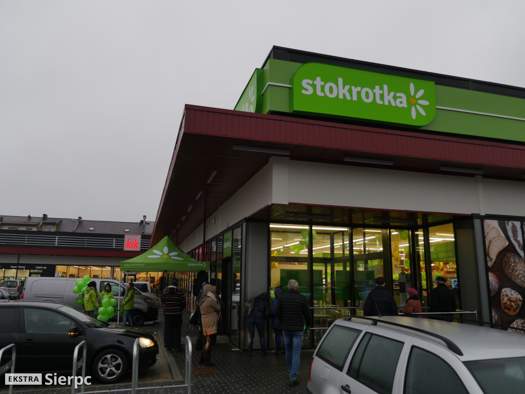 Otwarcie sklepu Stokrotki w Sierpcu