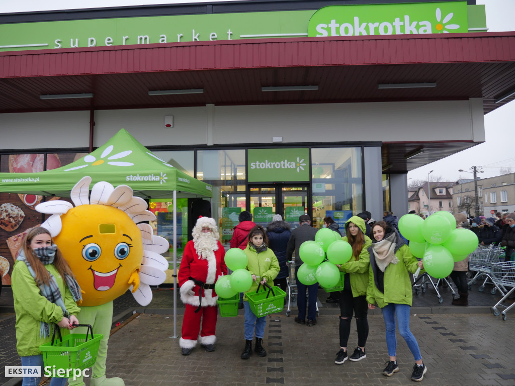 Otwarcie sklepu Stokrotki w Sierpcu