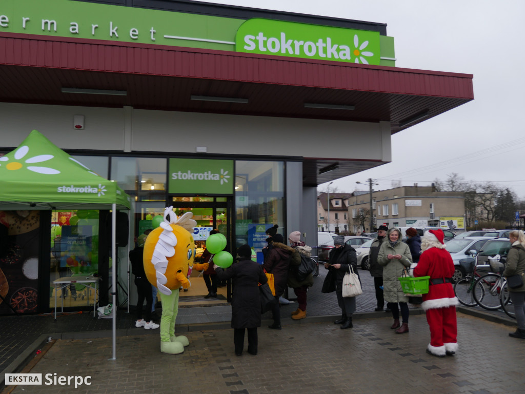 Otwarcie sklepu Stokrotki w Sierpcu