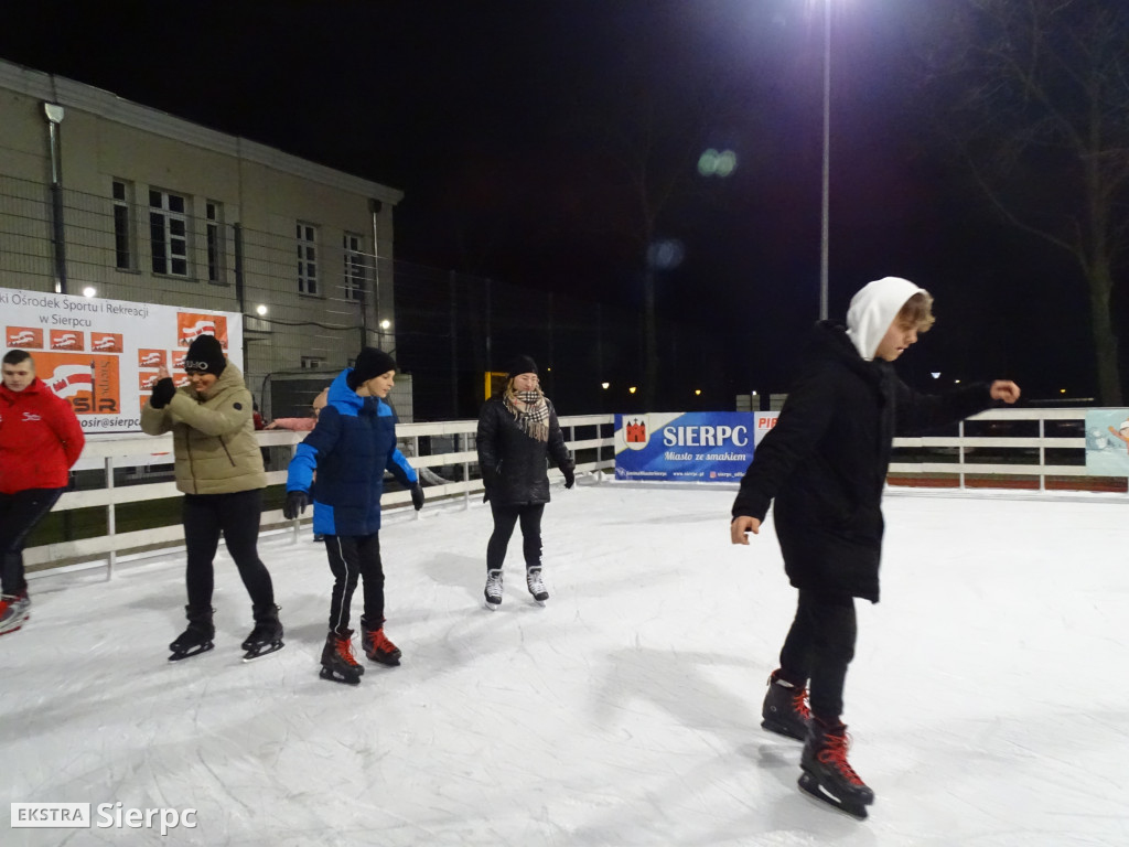 Otwarcie lodowiska w Sierpcu