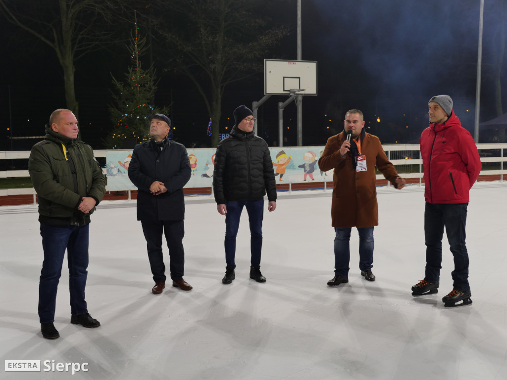 Otwarcie lodowiska w Sierpcu