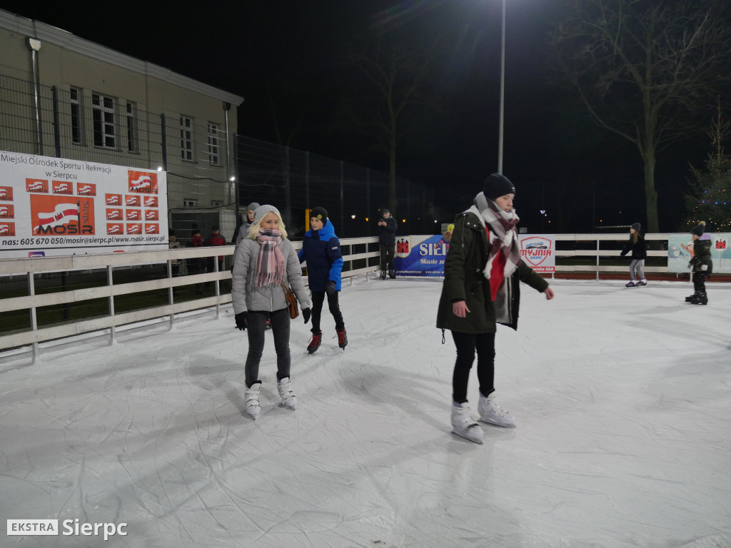 Otwarcie lodowiska w Sierpcu