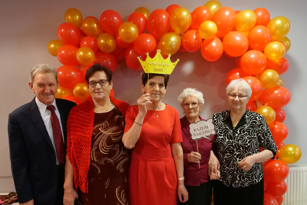 Bal walentynowy w Klubie Seniora