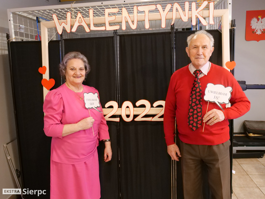 Bal walentynowy w Klubie Seniora