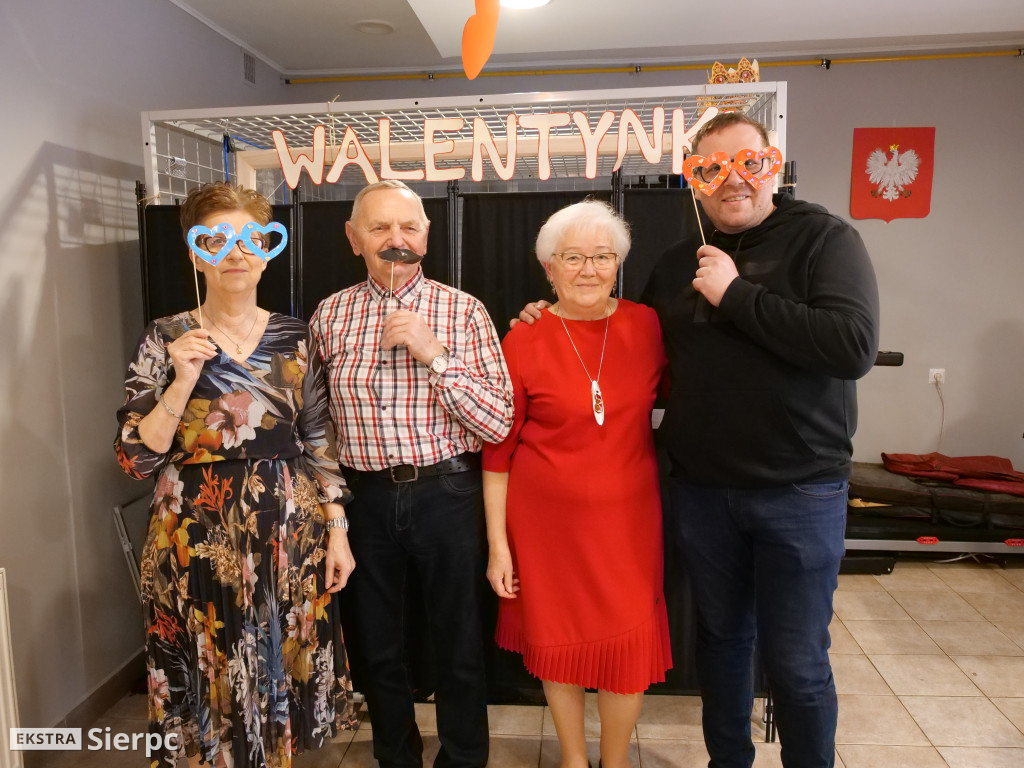 Bal walentynowy w Klubie Seniora