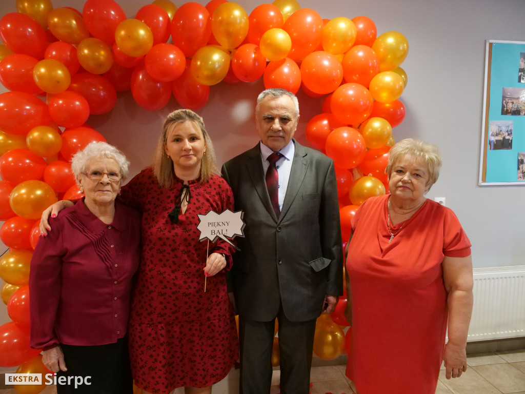 Bal walentynowy w Klubie Seniora
