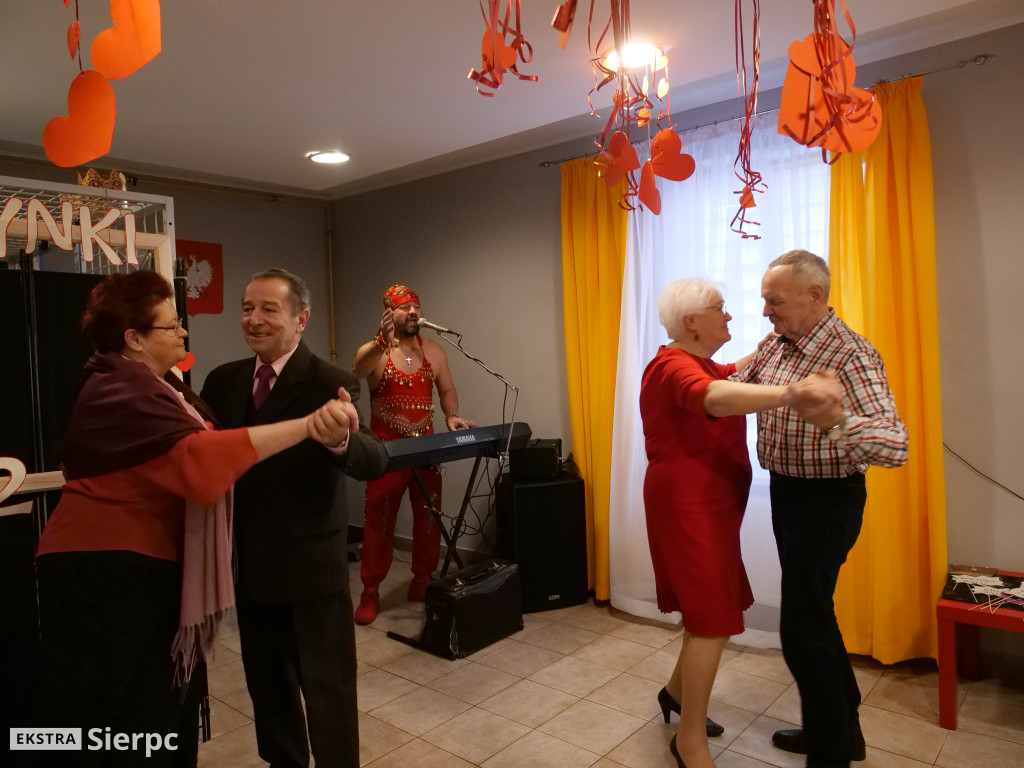 Bal walentynowy w Klubie Seniora