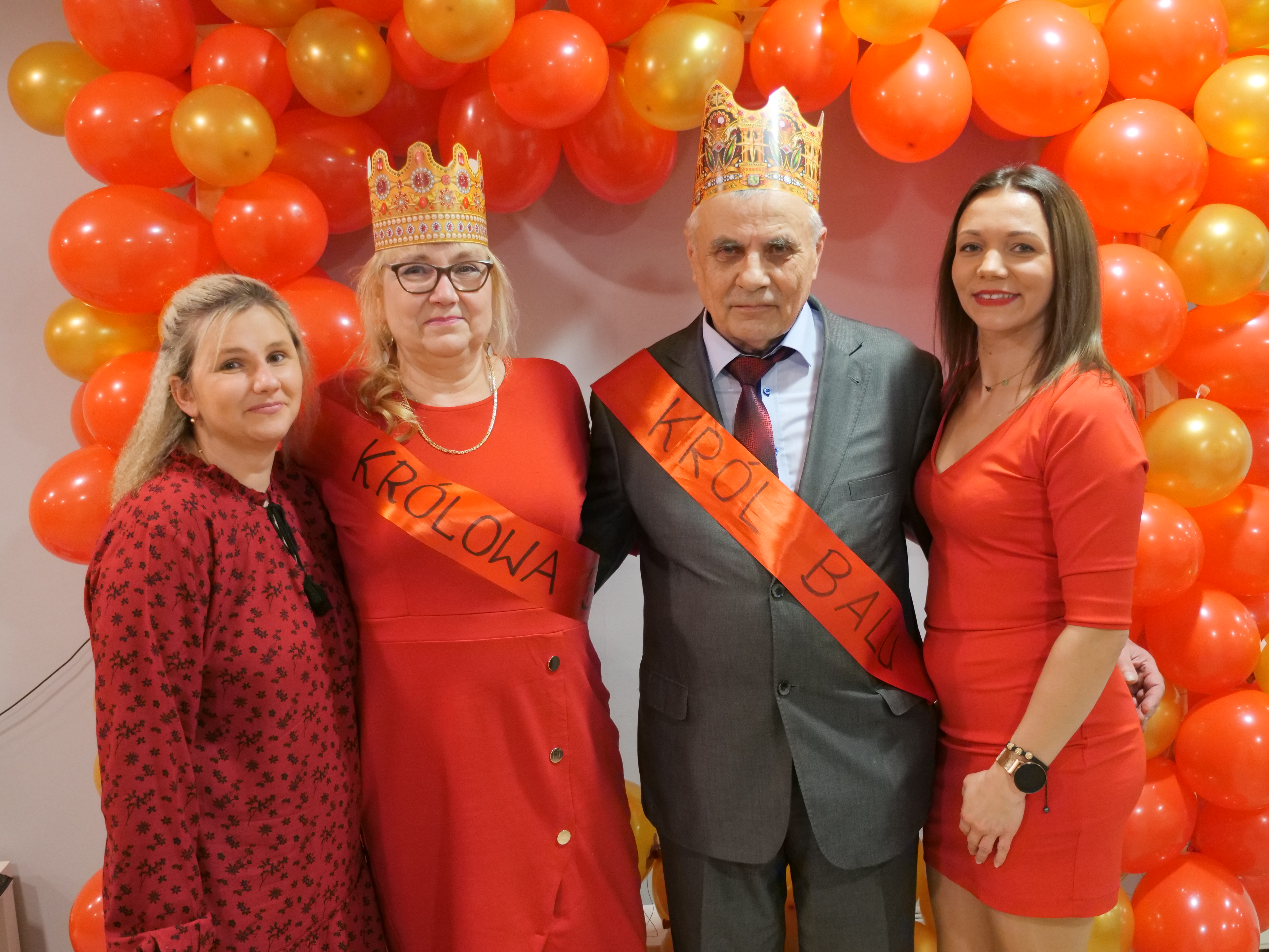 Bal walentynowy w Klubie Seniora