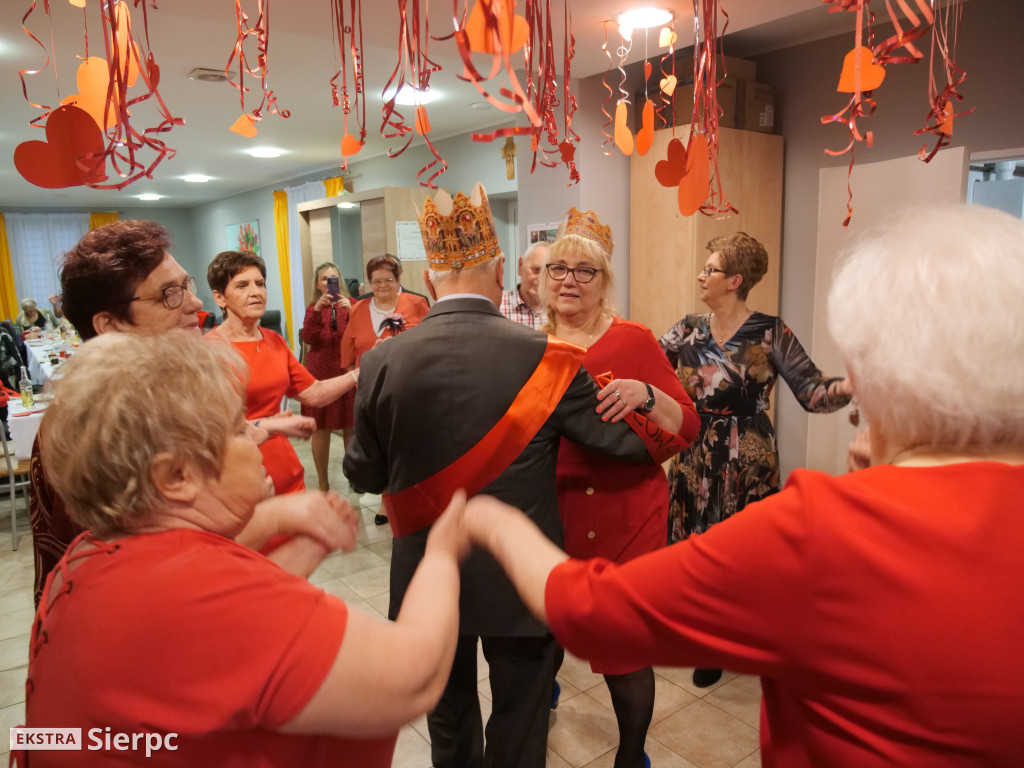 Bal walentynowy w Klubie Seniora