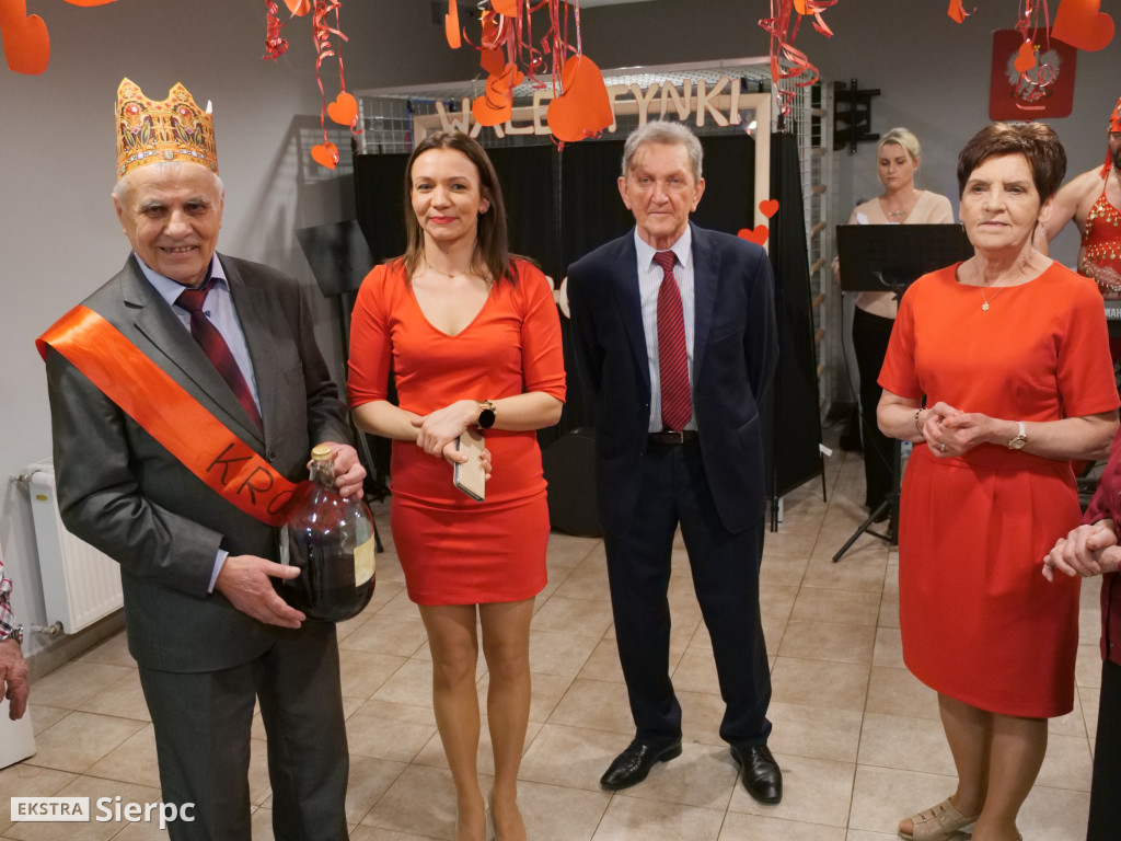 Bal walentynowy w Klubie Seniora