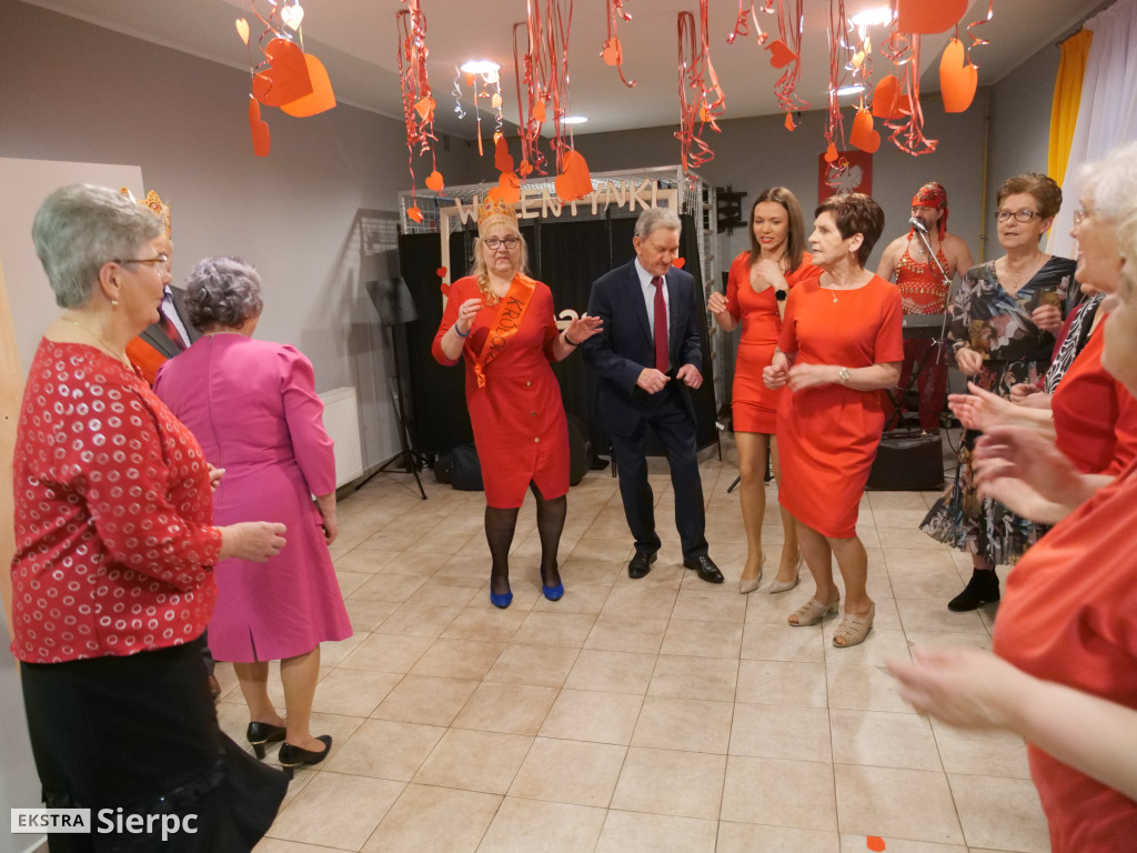 Bal walentynowy w Klubie Seniora