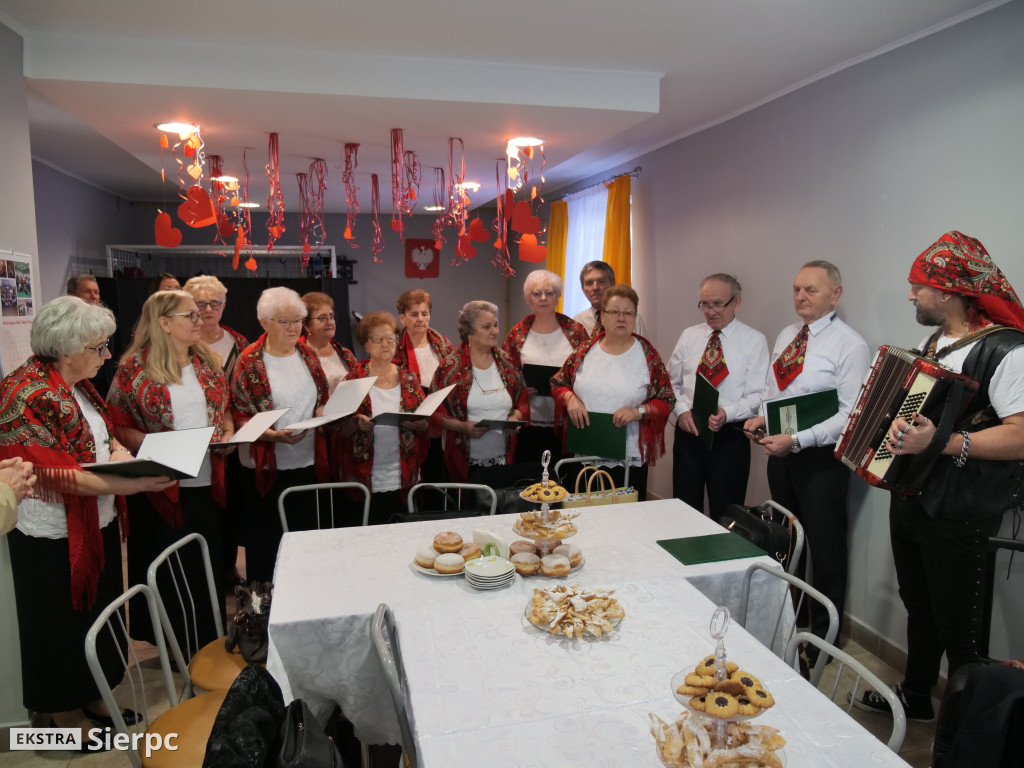 Tłusty czwartek w Klubie Seniora