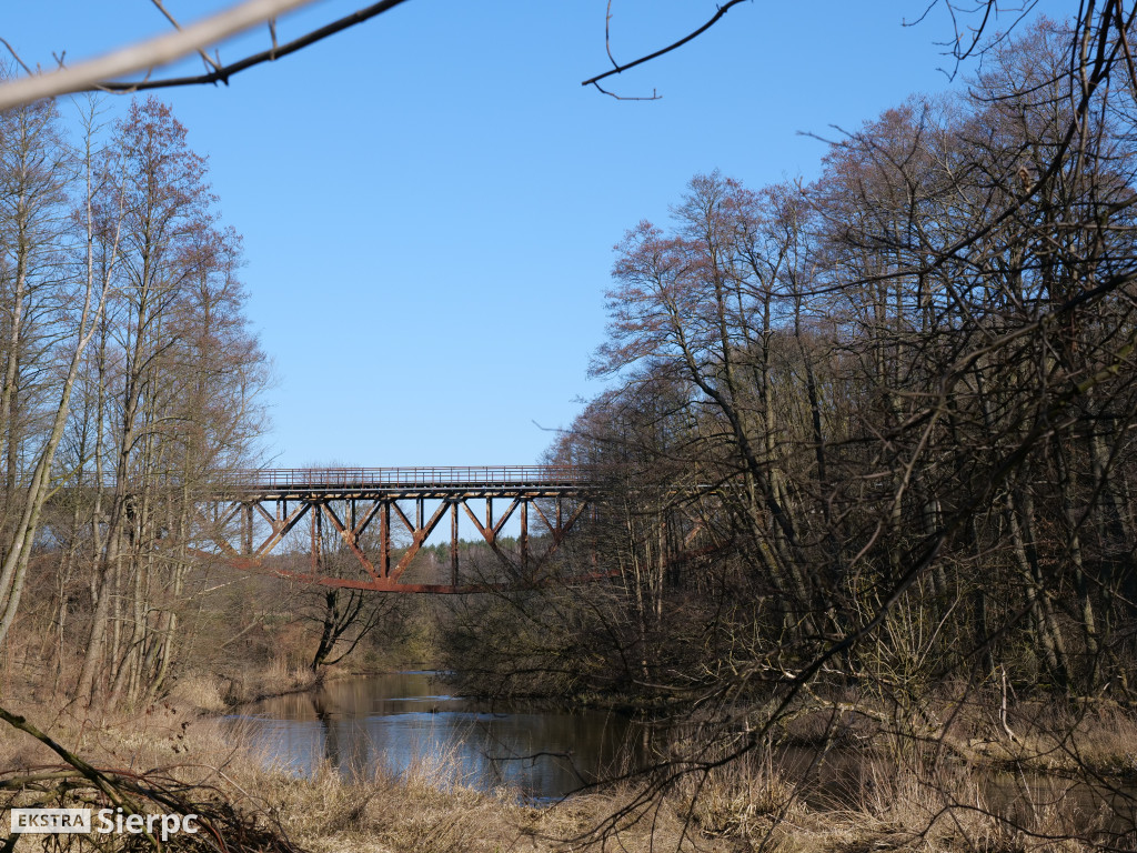 Pociąg nad Skrwą