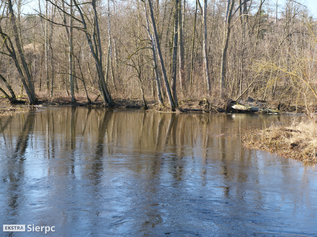 Pociąg nad Skrwą