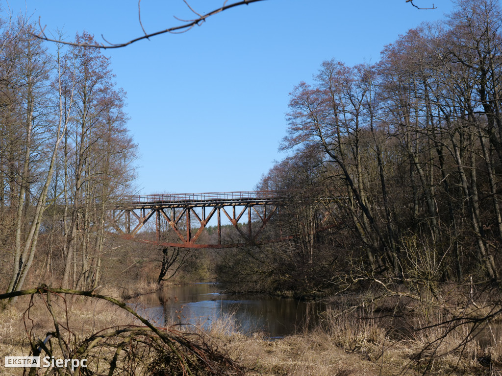 Pociąg nad Skrwą