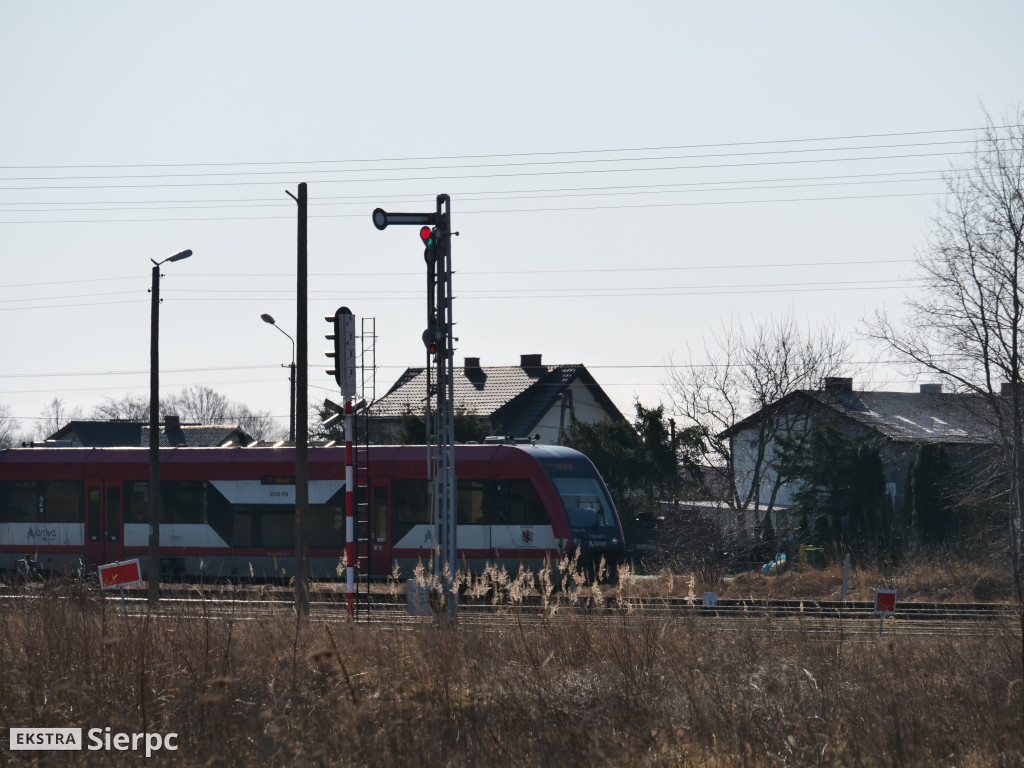 Pociąg nad Skrwą