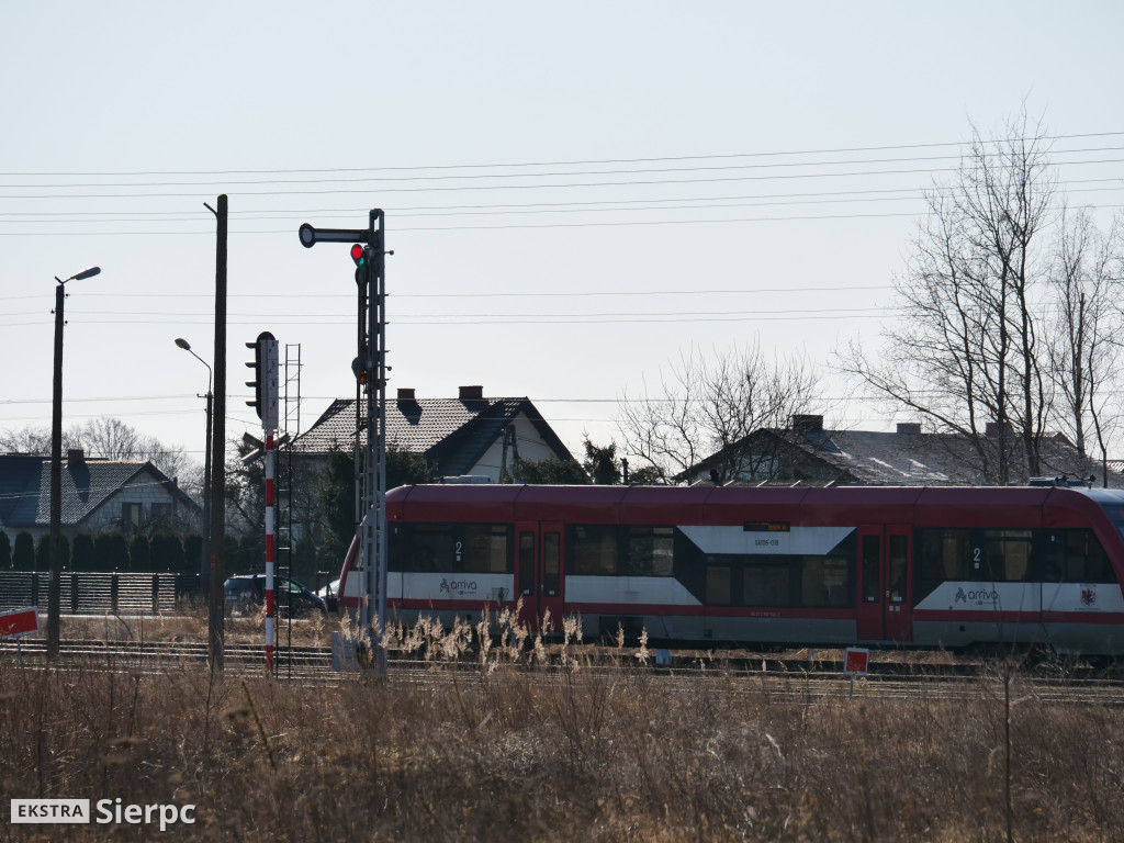 Pociąg nad Skrwą