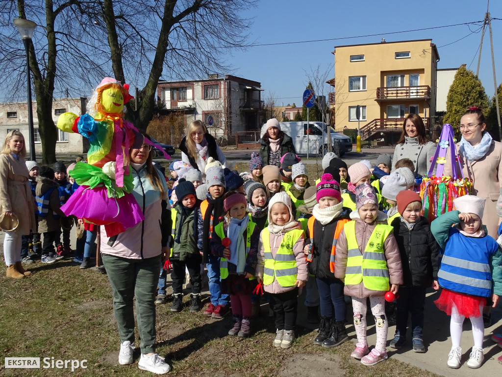 Przedszkolaki pożegnały zimę