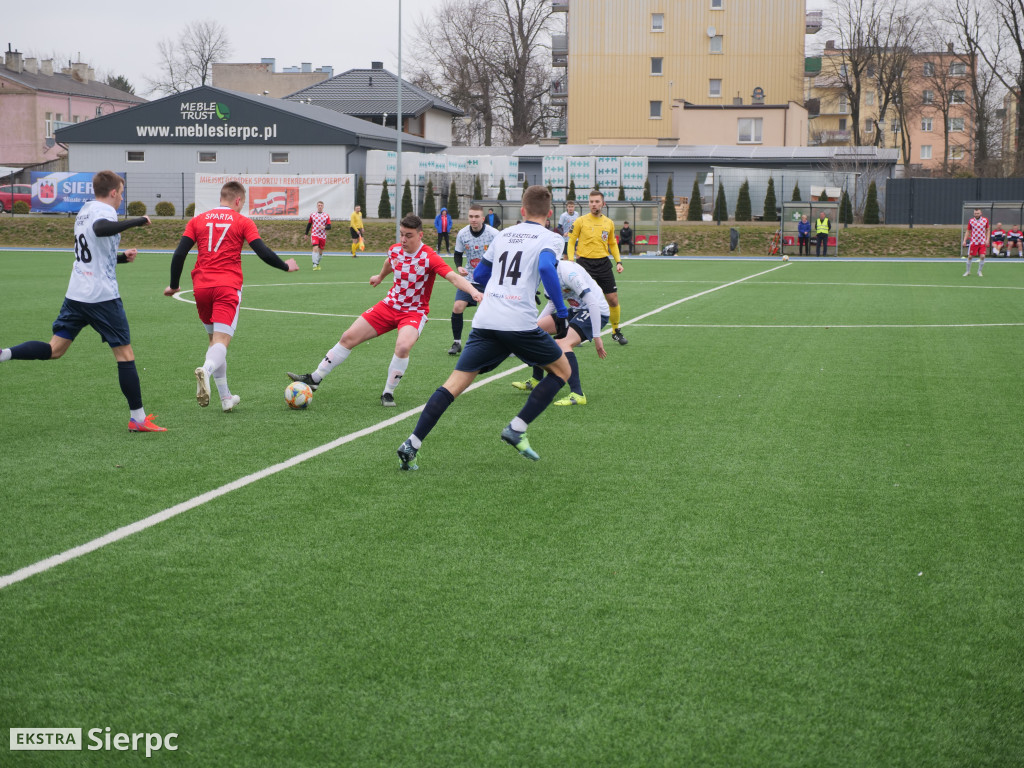 Mecz Kasztelan Sierpc - Sparta Mochowo