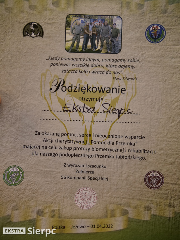 Finał akcji dla Przemka