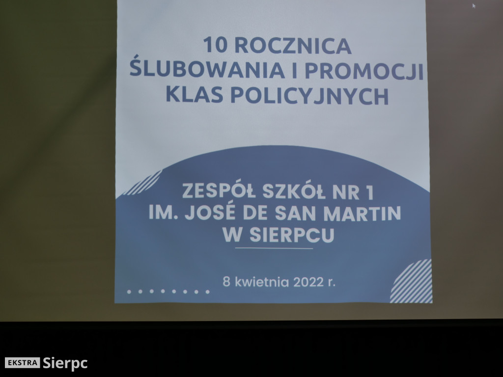 Ślubowanie i promocja klas policyjnych