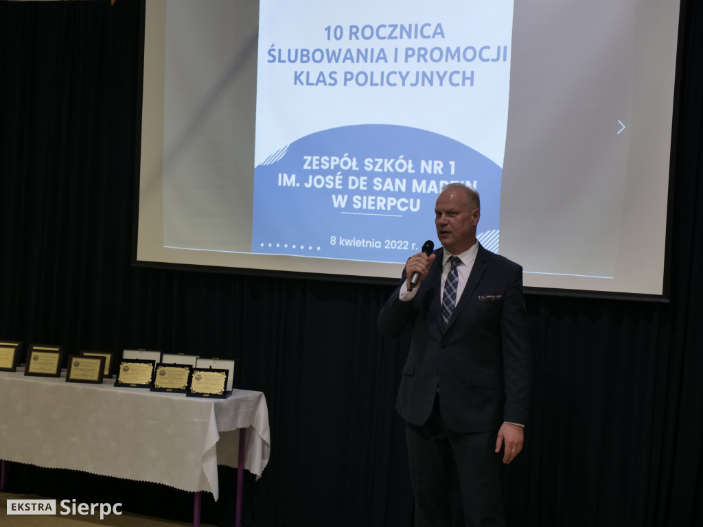 Ślubowanie i promocja klas policyjnych