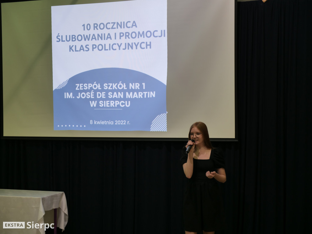 Ślubowanie i promocja klas policyjnych