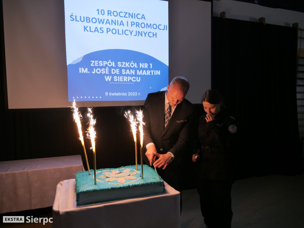 Ślubowanie i promocja klas policyjnych