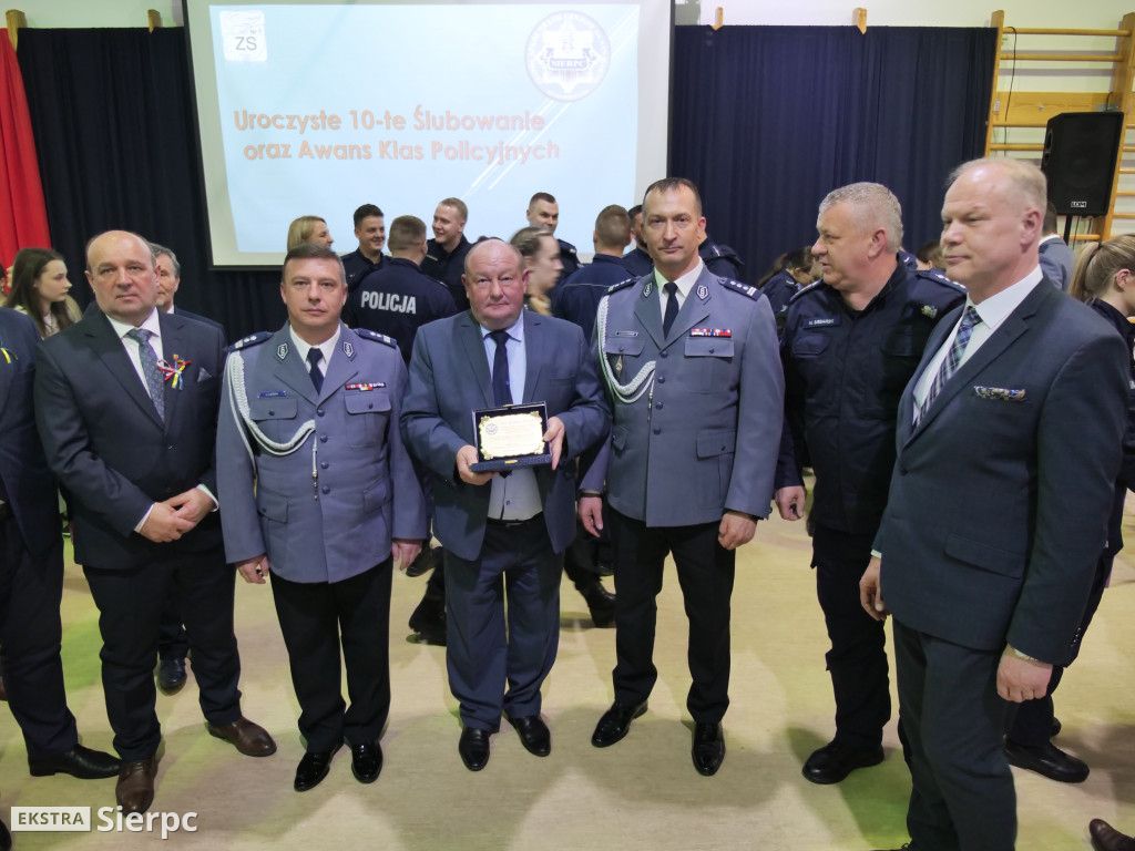 Ślubowanie i promocja klas policyjnych