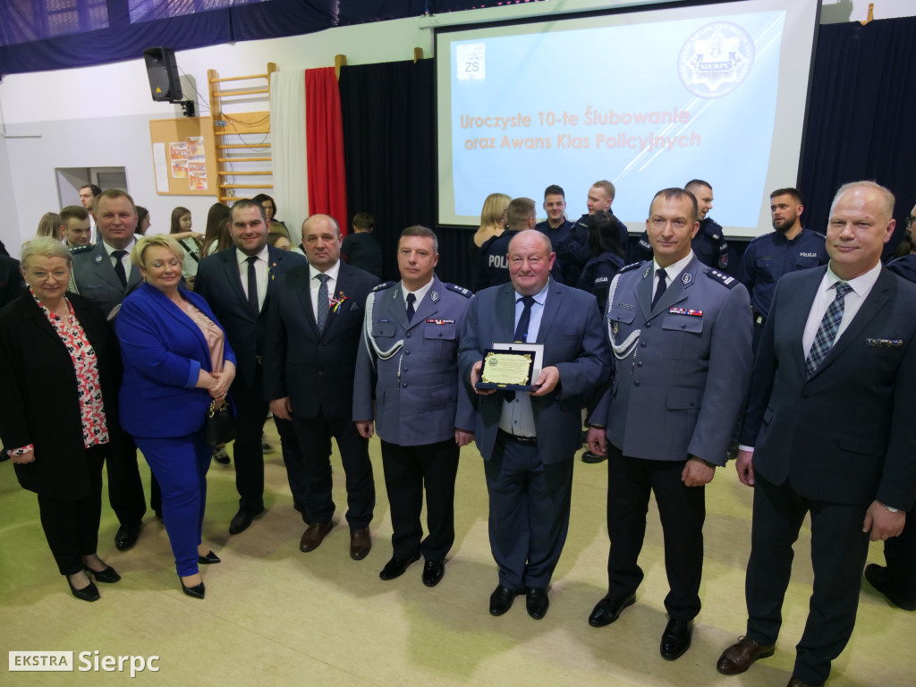Ślubowanie i promocja klas policyjnych