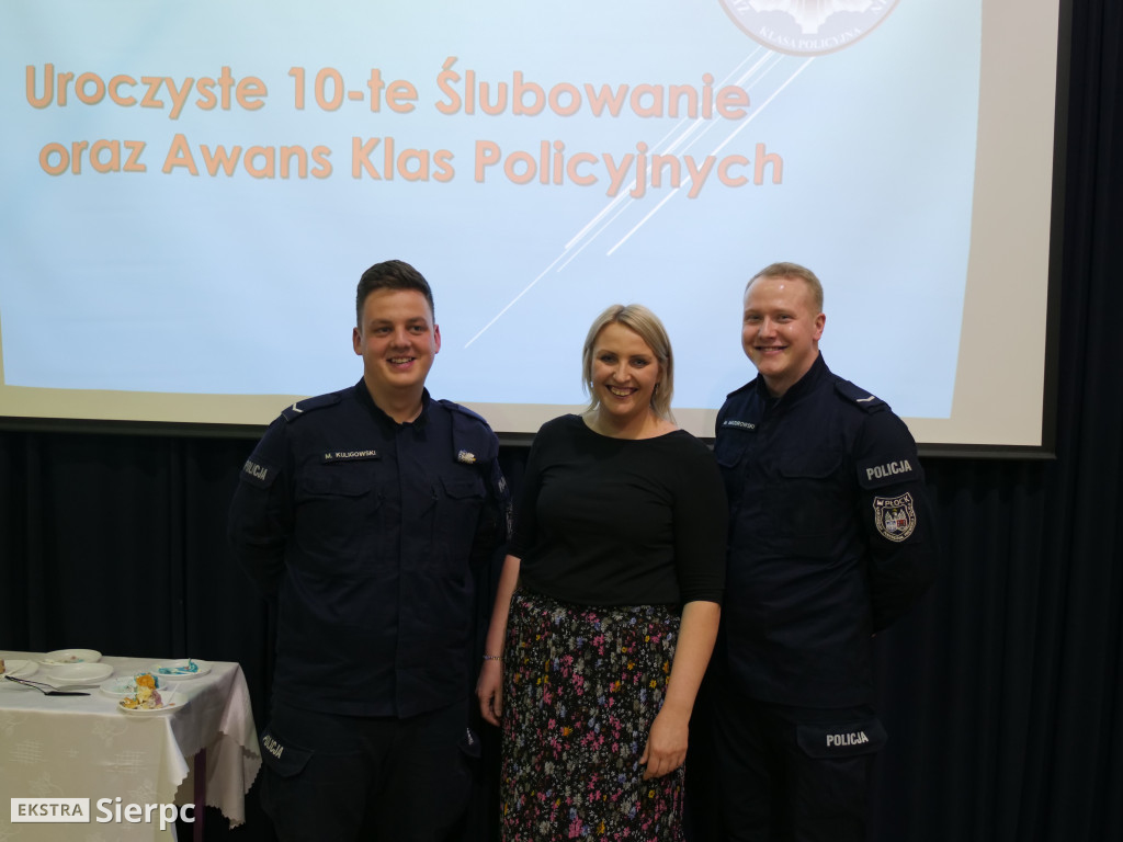 Ślubowanie i promocja klas policyjnych