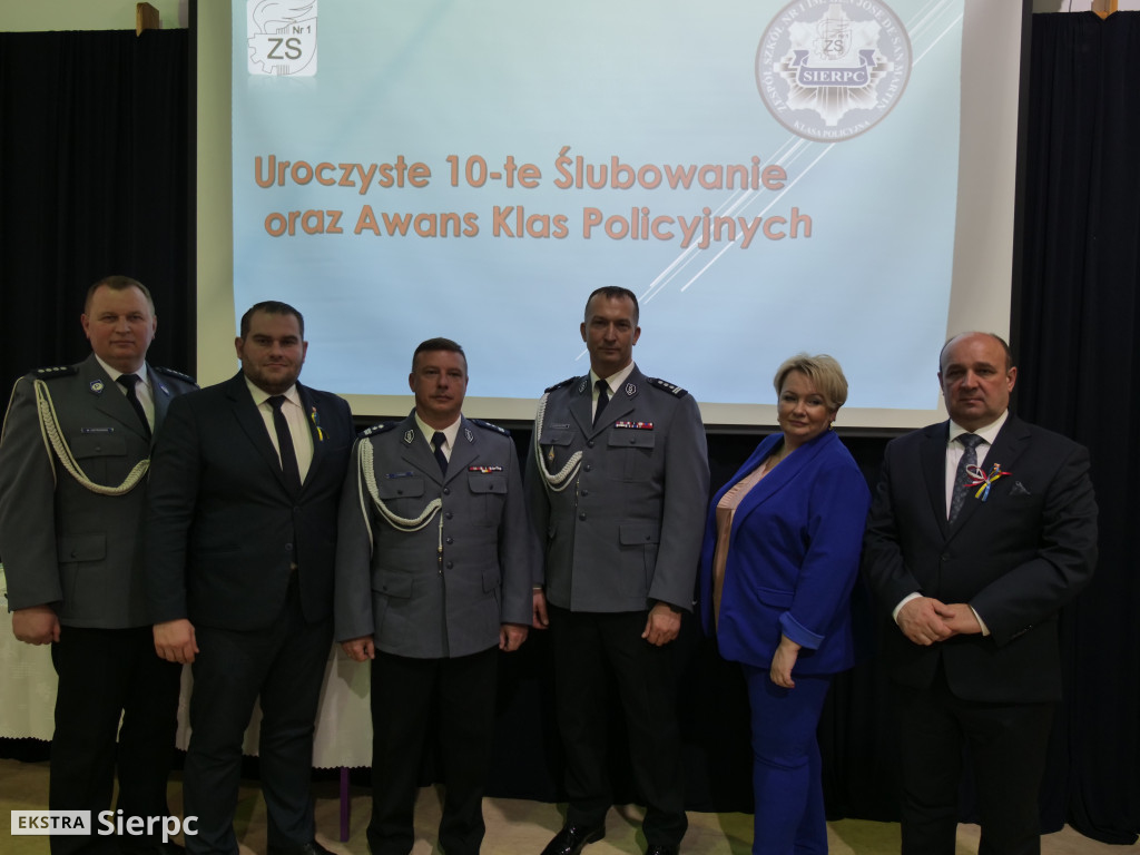 Ślubowanie i promocja klas policyjnych