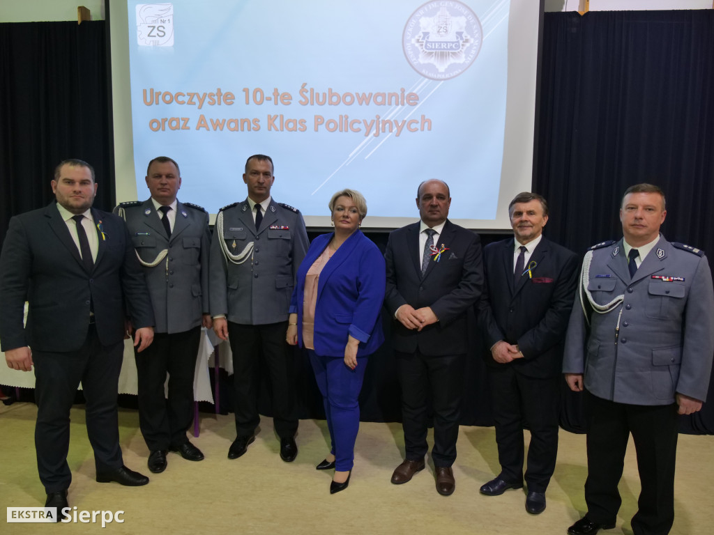 Ślubowanie i promocja klas policyjnych