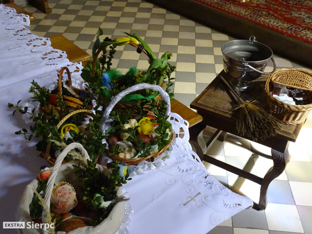 Wielka Sobota w sierpeckich kościołach