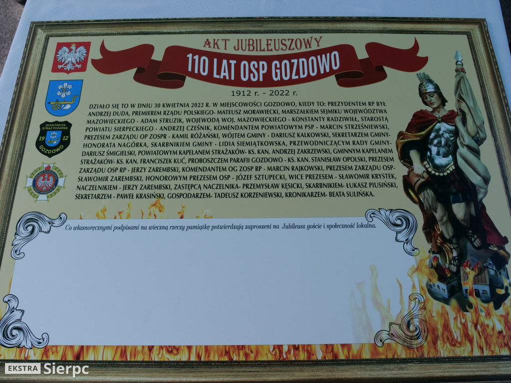 110 lat OSP Gozdowo