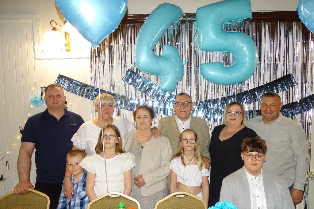 45-lecie małżeństwa państwa Chmielewskich