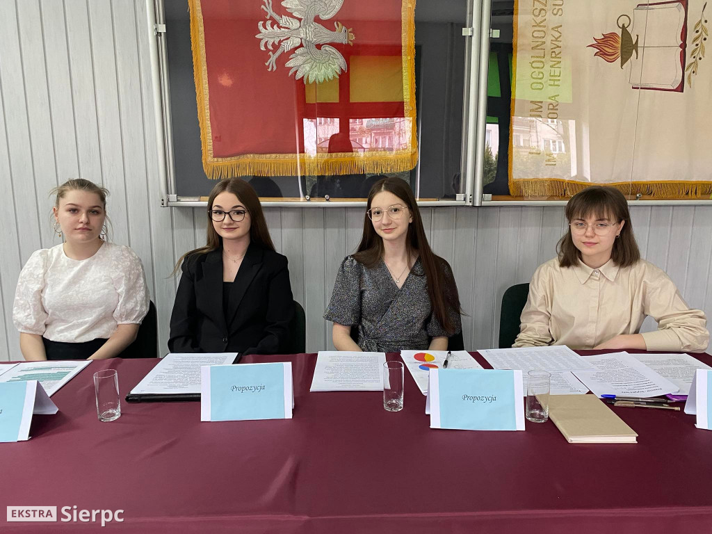 Debata oksfordzka w LO Sierpc