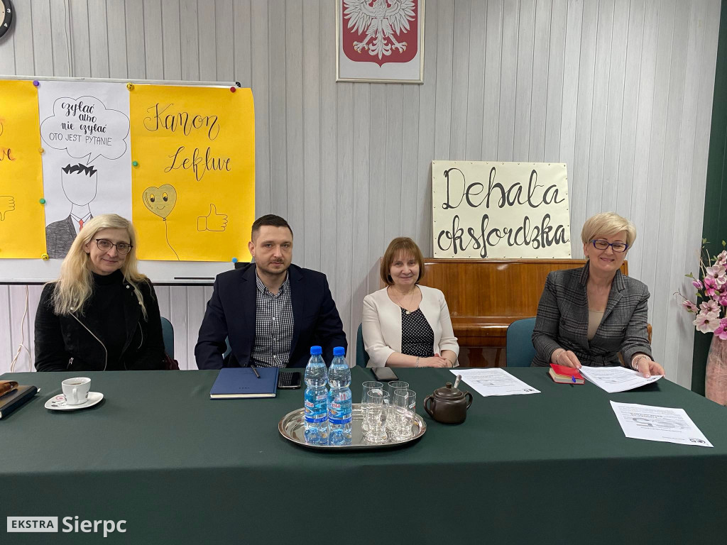 Debata oksfordzka w LO Sierpc
