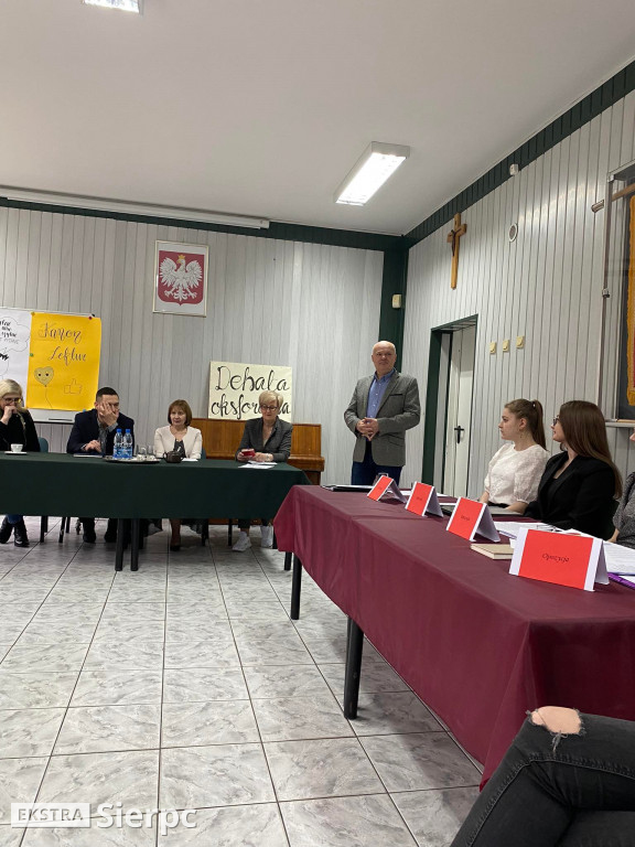 Debata oksfordzka w LO Sierpc