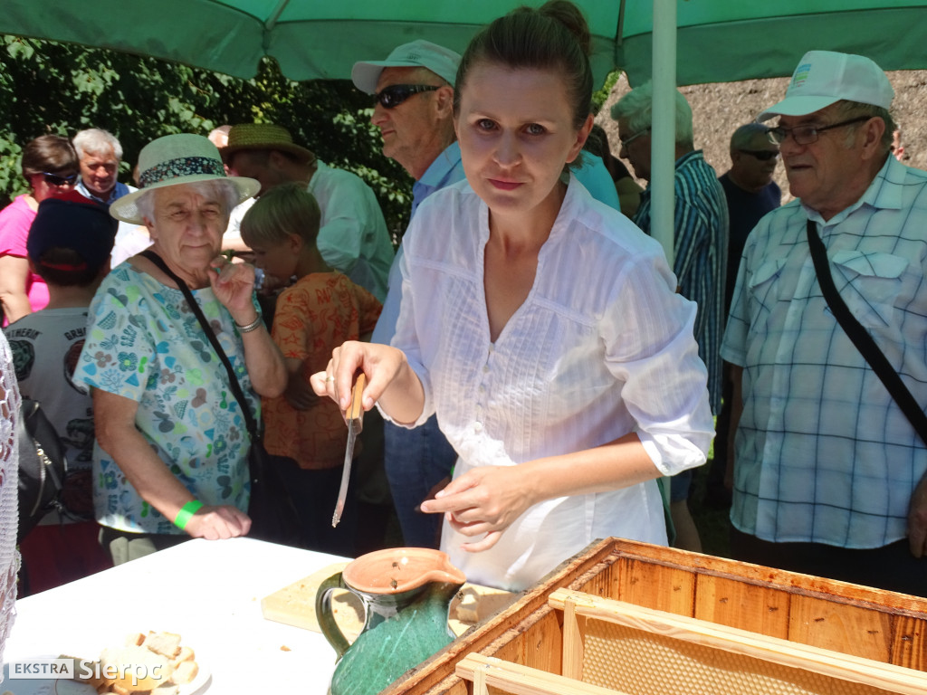 Miodobranie w skansenie