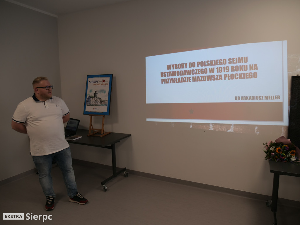 Spotkanie w sierpeckim oddziale TNP