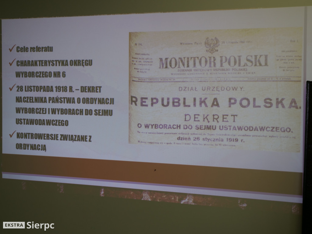 Spotkanie w sierpeckim oddziale TNP