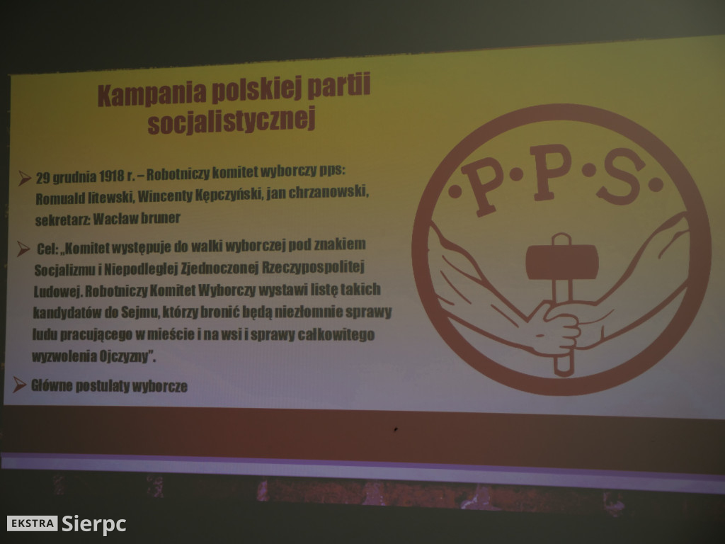 Spotkanie w sierpeckim oddziale TNP